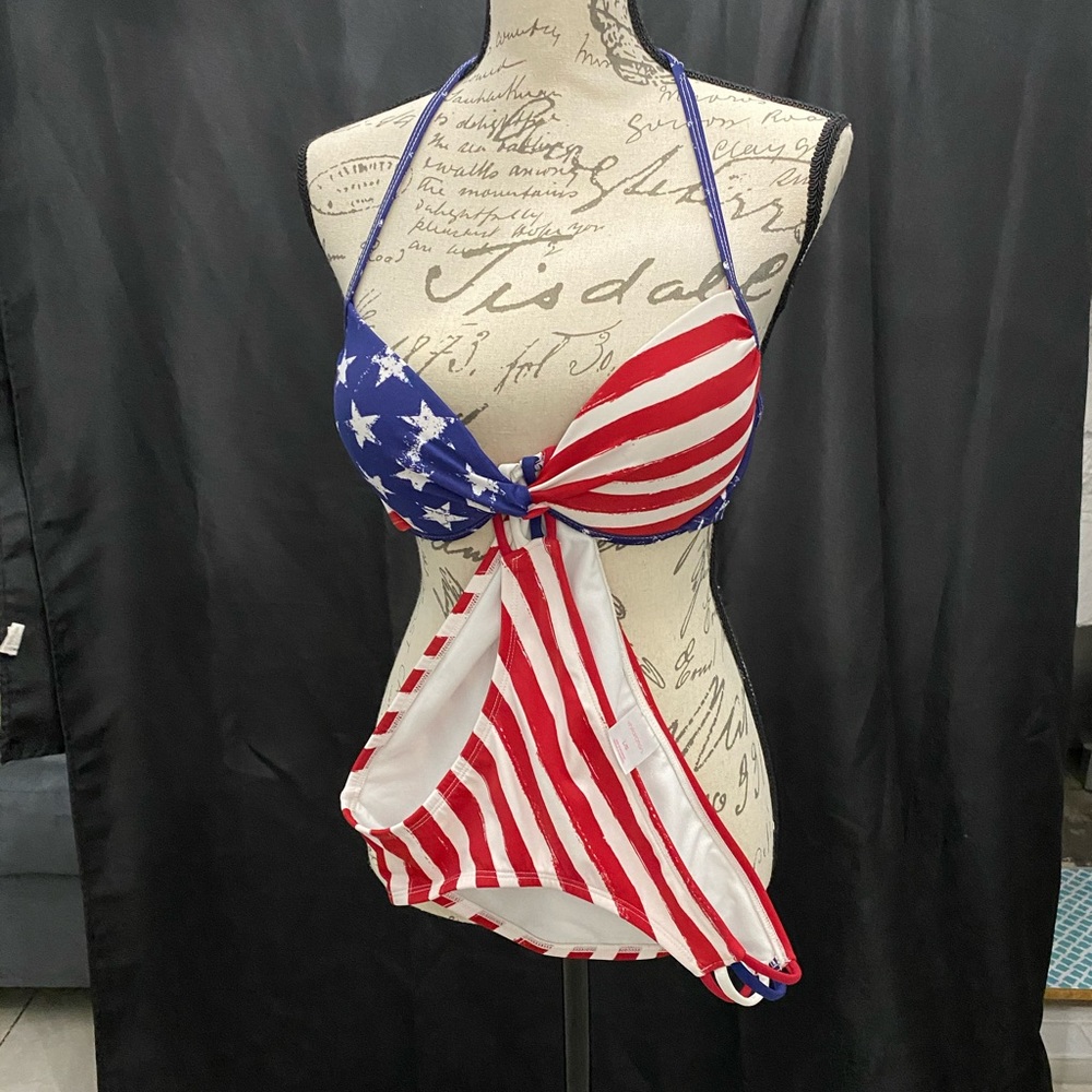 American flag bikini